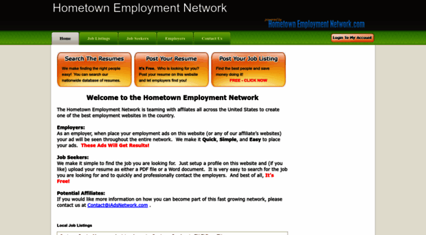 hometownemploymentnetwork.com