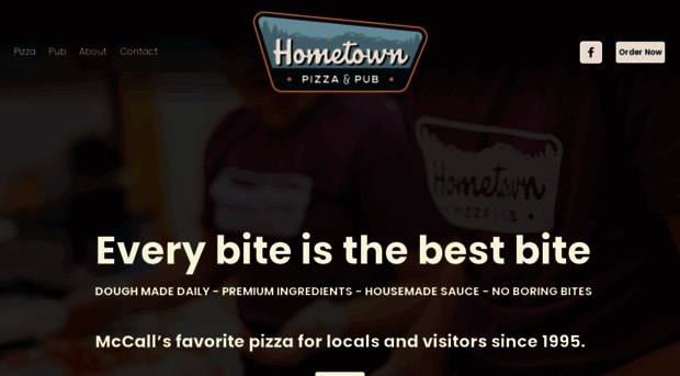 hometownpizzamccall.com