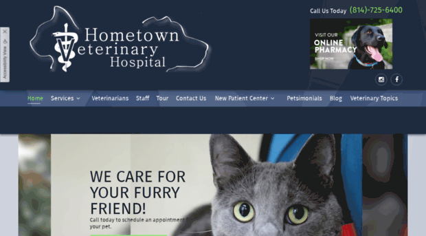 hometownveterinaryhospital.com