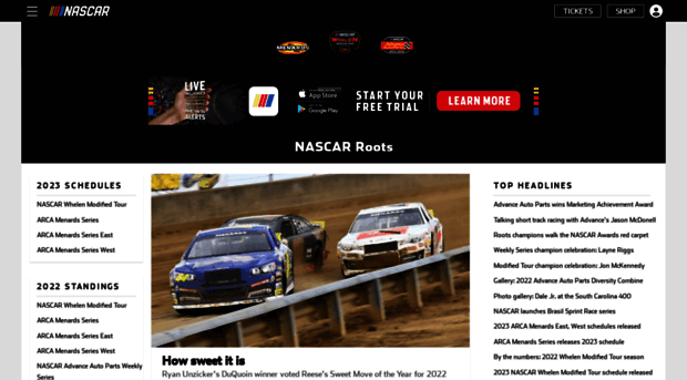 hometracks.nascar.com