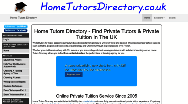 hometutorsdirectory.co.uk