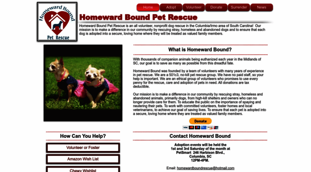 homewardboundrescuesc.com