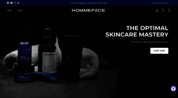 hommeface.com