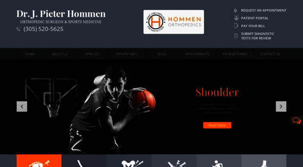 hommenorthopedics.com