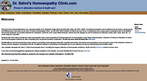 homoeopathyclinic.com