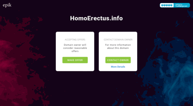 homoerectus.info