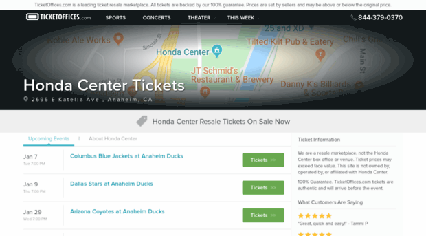 hondacenter.ticketoffices.com