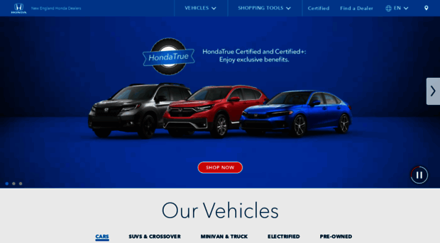 hondadealersofnewengland.com