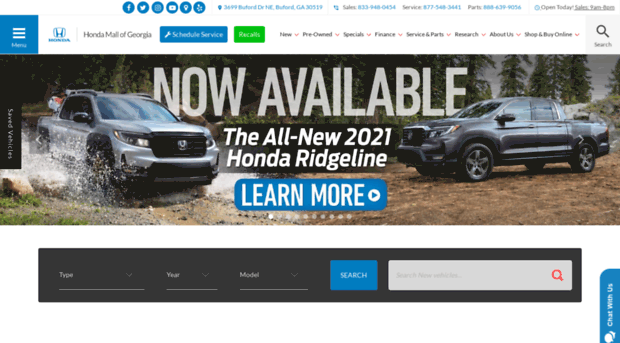 hondamallofgeorgia.com