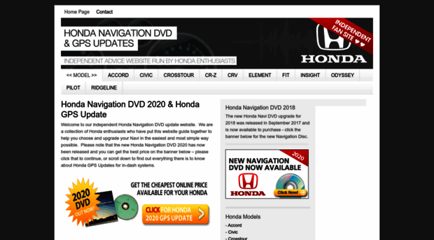 hondanavigationdvd.net