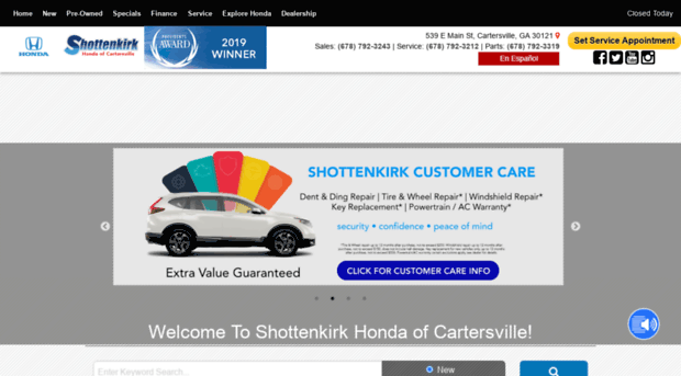 hondaofcartersville.com