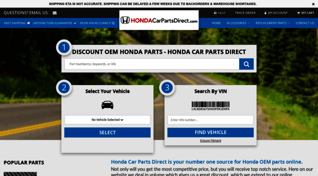 hondaparts.bochhondawest.com