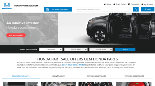 hondapartsale.com