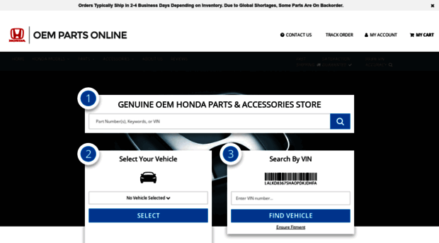 hondapartsstoreonline.com