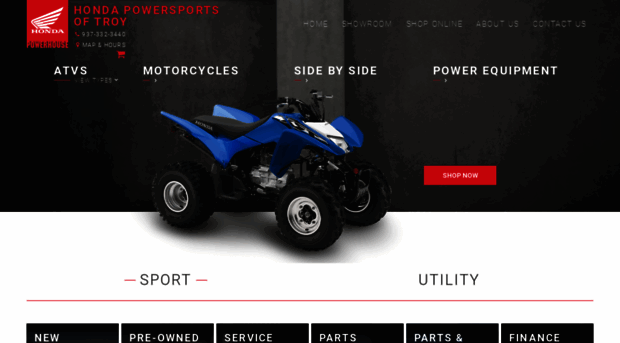 hondapowersportsoftroy.com