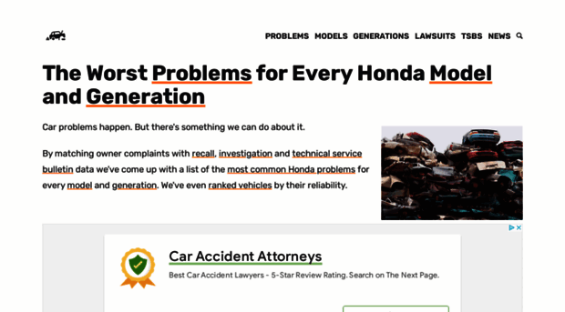 hondaproblems.com