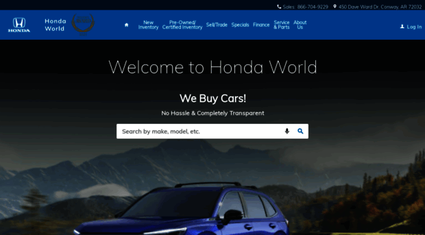 hondaworldofconway.com