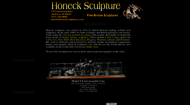 honecksculptures.com