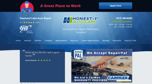 honest1diamondlake.com