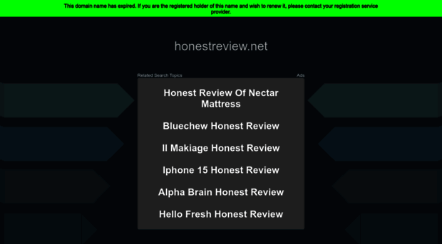 honestreview.net