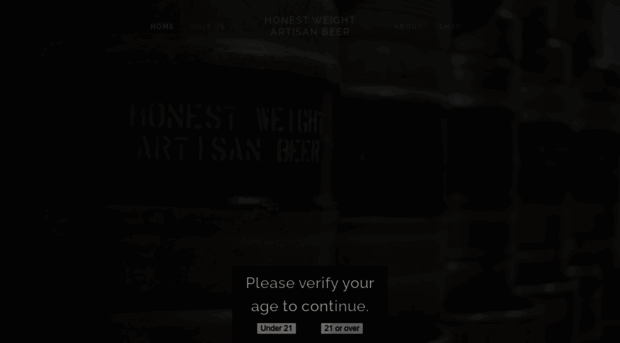 honestweightbeer.com