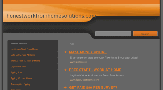 honestworkfromhomesolutions.com