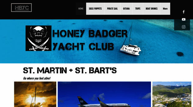 honeybadgeryachtclub.com