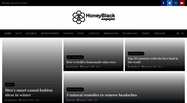 honeyblackmagazine.com