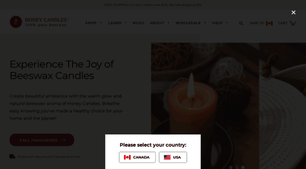 honeycandles.com