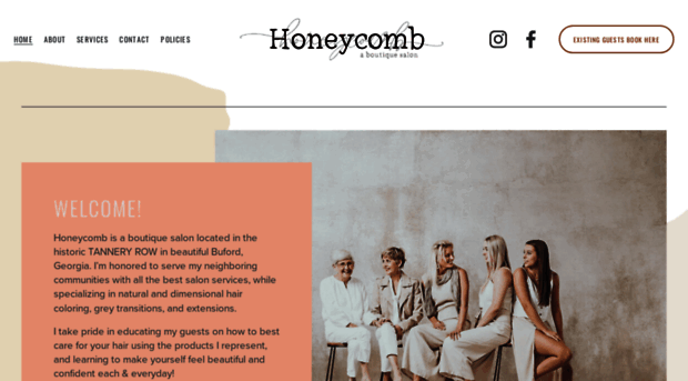 honeycombboutiquesalon.com