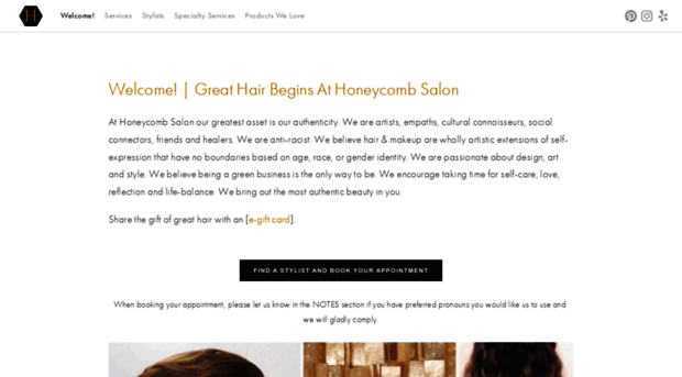 honeycombsalon.com