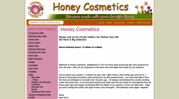 honeycosmetics.co.uk