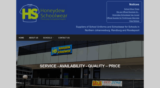 honeydewschoolwear.co.za