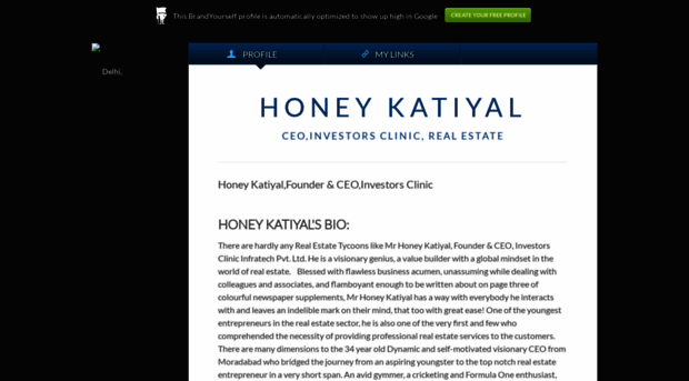 honeykatiyal.brandyourself.com