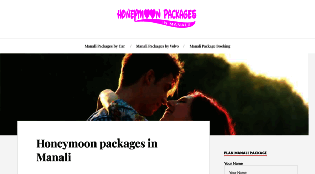 honeymoonpackagesinmanali.com