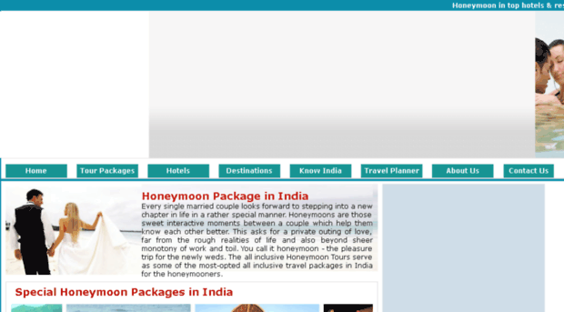 honeymoontourpackageindia.co.in