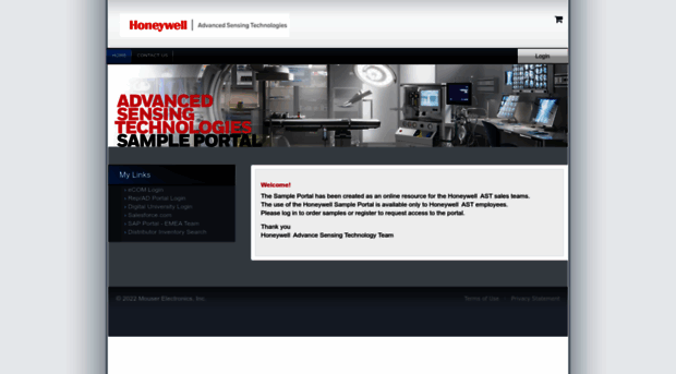 honeywell.supplier-direct.com