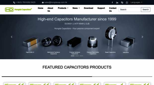 hongdacapacitors.com