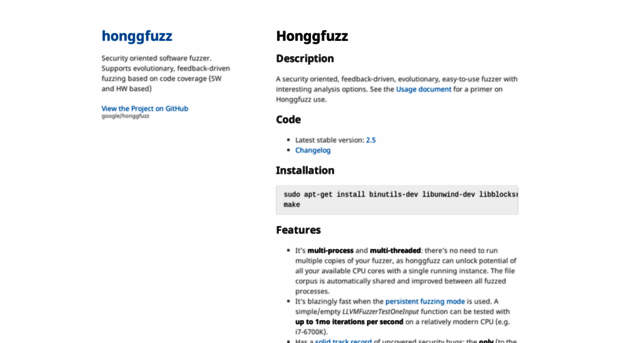 honggfuzz.com