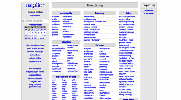 hongkong.craigslist.org