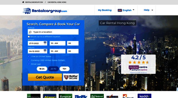 hongkong.rentalcargroup.com