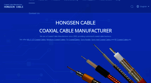 hongsencable.com