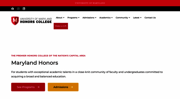 honors.umd.edu