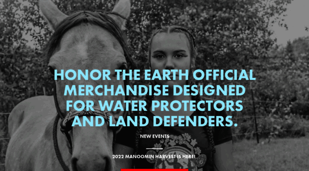 honortheearthmerchandise.com