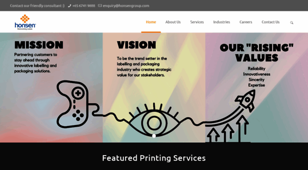 honsenprinting.com