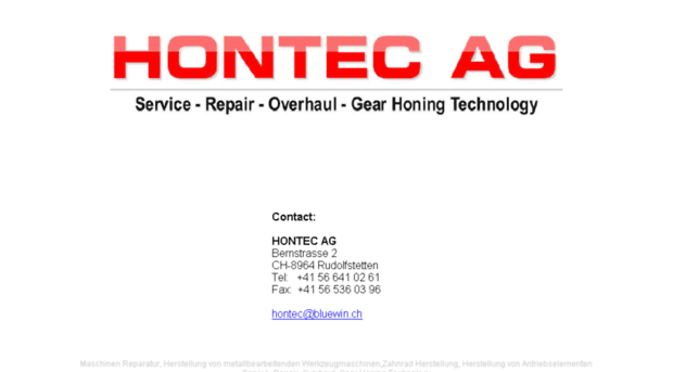 hontec.ch