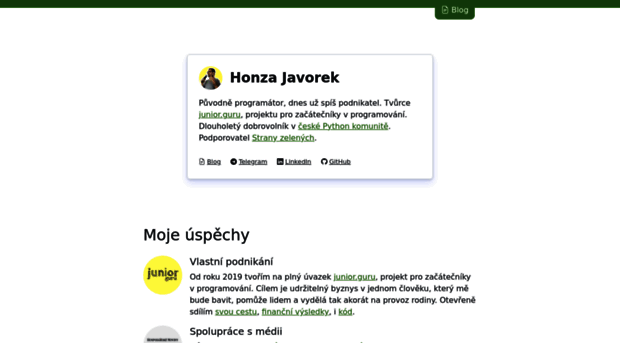 honzajavorek.cz