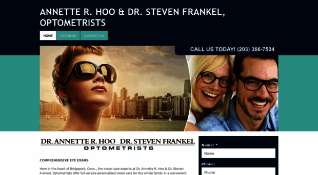 hooandfrankeloptometrists.com
