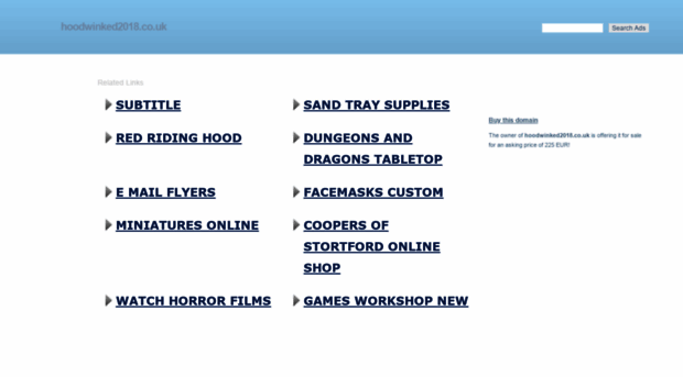 hoodwinked2018.co.uk