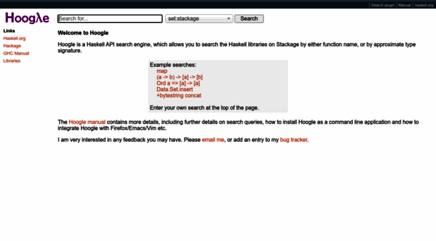 hoogle.haskell.org